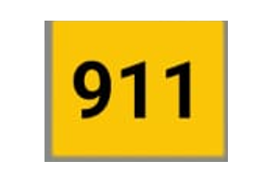 El boton de 911 al instante de presionarlo te
 marca automaticamente el numero de emergencia.